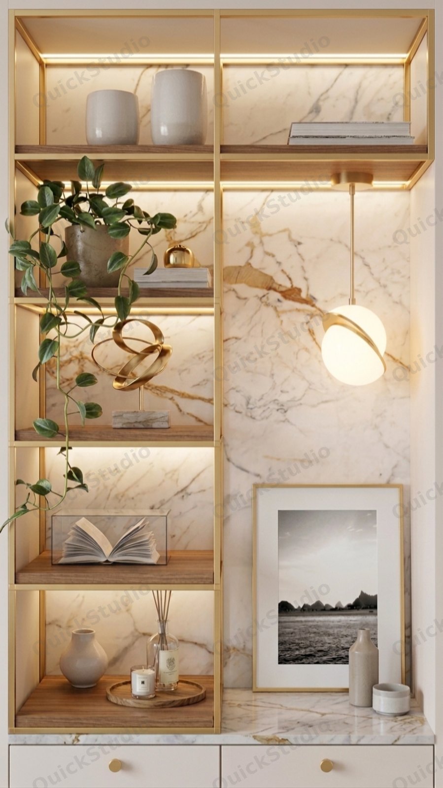 Gilded Niche